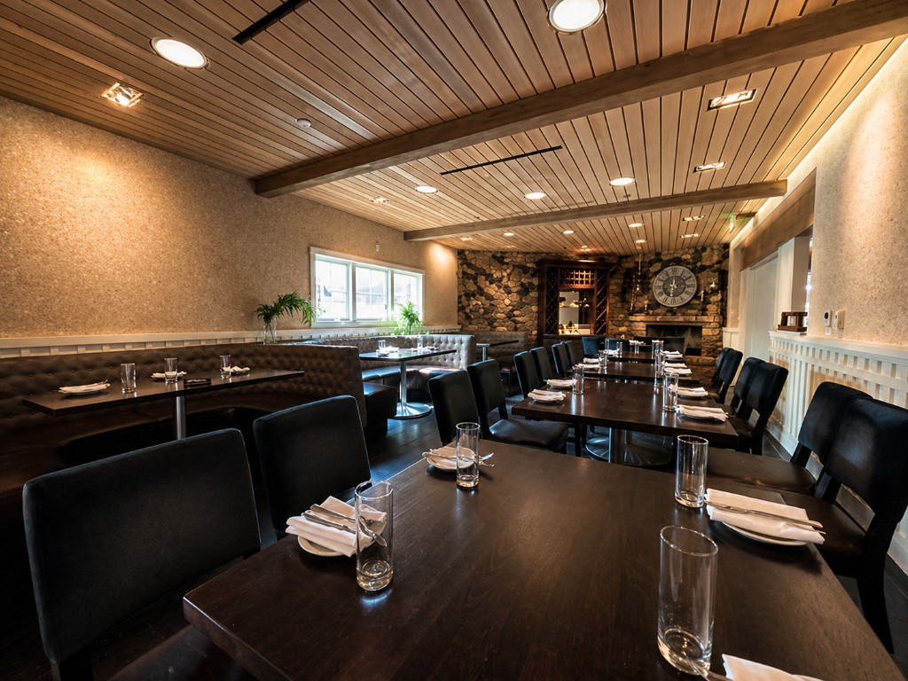 Welcoming dining atmosphere
