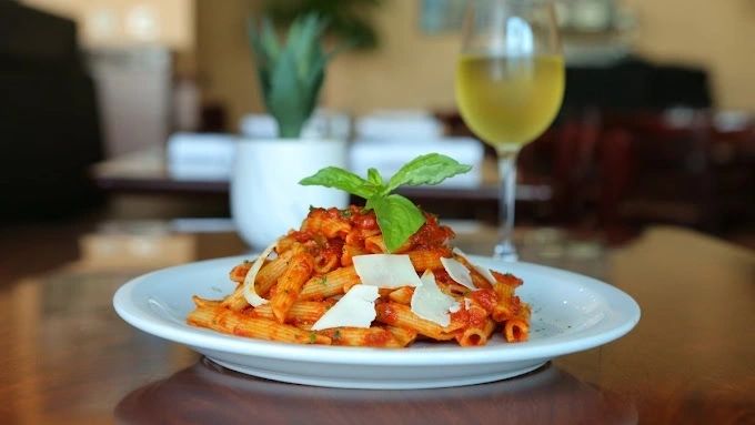 Fresh pasta at Umberto's Trattoria